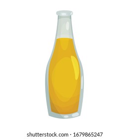 Bottle oil vector icon.Cartoon vector icon isolated on white background bottle oil .