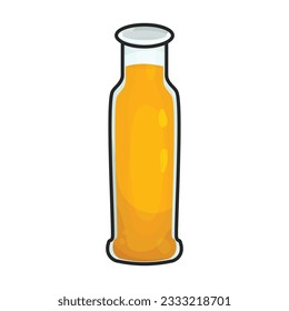Bottle oil vector icon.Color vector icon isolated on white background bottle oil .