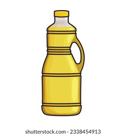 Bottle oil vector icon.Color vector icon isolated on white background bottle oil .