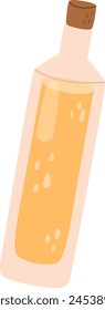 Bottle Of Oil Vector Illustration