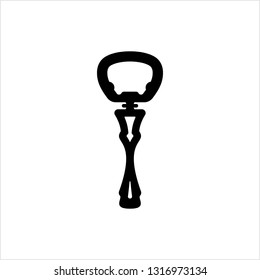 Bottle Opener, Bottle Cap Opener Vector Art Illustration