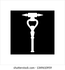 Apertura de frascos, Ilustración de arte del vector de apertura del tapón de frasco