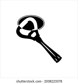 Bottle Opener, Bottle Cap Opener Vector Art Illustration