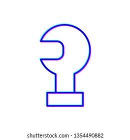 Bottle Opener. Bottle Cap Opener Vector Illustration