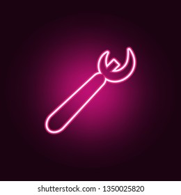 bottle opener icon. Elements of kitchen tools in neon style icons. Simple icon for websites, web design, mobile app, info graphics