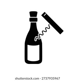 Bottle opener icon illustration vector design template