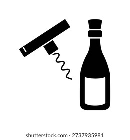 Bottle opener icon illustration vector design template