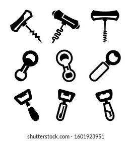 bottle opener icon isolated sign symbol vector illustration - Collection of high quality black style vector icons
