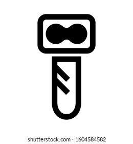 bottle opener icon isolated sign symbol vector illustration - Collection of high quality black style vector icons
