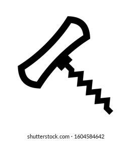 bottle opener icon isolated sign symbol vector illustration - Collection of high quality black style vector icons
