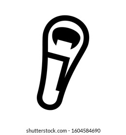 bottle opener icon isolated sign symbol vector illustration - Collection of high quality black style vector icons
