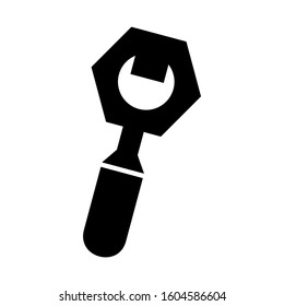 bottle opener icon isolated sign symbol vector illustration - Collection of high quality black style vector icons
