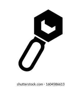 bottle opener icon isolated sign symbol vector illustration - Collection of high quality black style vector icons
