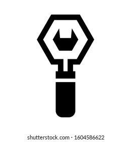 bottle opener icon isolated sign symbol vector illustration - Collection of high quality black style vector icons
