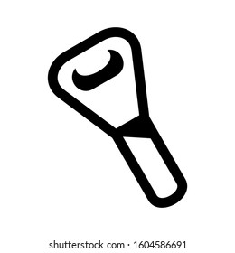 bottle opener icon isolated sign symbol vector illustration - Collection of high quality black style vector icons

