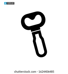 bottle opener icon isolated sign symbol vector illustration - high quality black style vector icons
