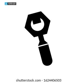 bottle opener icon isolated sign symbol vector illustration - high quality black style vector icons
