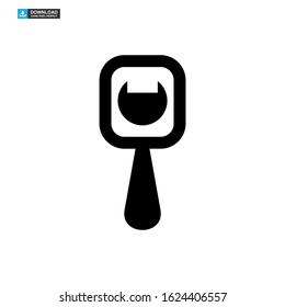bottle opener icon isolated sign symbol vector illustration - high quality black style vector icons
