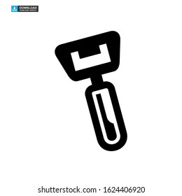 bottle opener icon isolated sign symbol vector illustration - high quality black style vector icons
