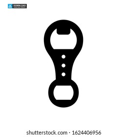 bottle opener icon isolated sign symbol vector illustration - high quality black style vector icons
