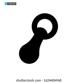 bottle opener icon isolated sign symbol vector illustration - high quality black style vector icons
