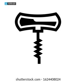 bottle opener icon isolated sign symbol vector illustration - high quality black style vector icons
