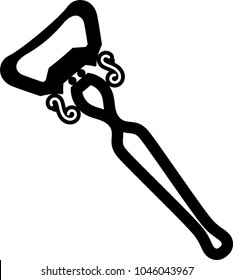 Bottle Opener Icon Vector Art Illustration