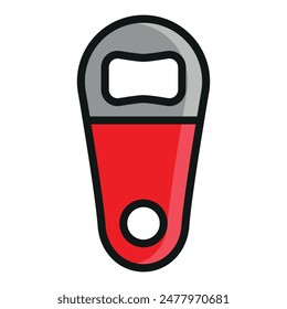 Bottle opener icon vector design templates simple and modern