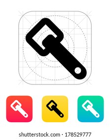 Bottle opener icon. Vector illustration.