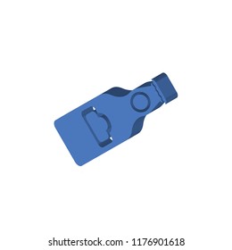 Bottle opener isometric left top view 3D icon