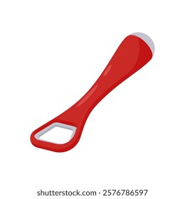 Bottle Opener, Kitchen Vector Illustration Isolated