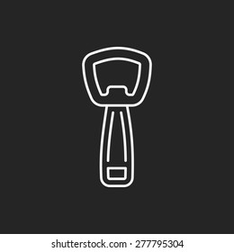 Bottle Opener line icon