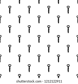 Bottle opener pattern seamless vector repeat geometric for any web design