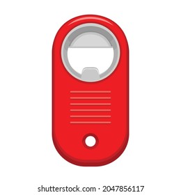 Icono de la caricatura vectorial de apertura de frascos. Tornillo de la ilustración del vector sobre fondo blanco. Icono de ilustración de dibujos animados aislados del abridor de botellas.