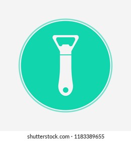 Bottle opener vector icon sign symbol