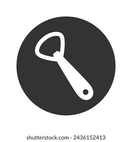 Bottle opener vector icon trendy  symbol template in modern flat sign