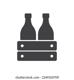 Symbol für Flaschenverpackung Zeichen