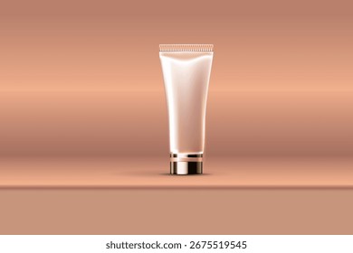 Embalagem de garrafa cosméticos high-end display