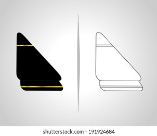 bottle and packaging set of perfume bottles vector format