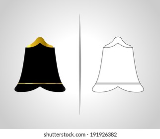 bottle and packaging set of perfume bottles vector format