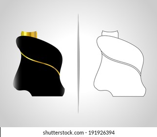 bottle and packaging set of perfume bottles vector format