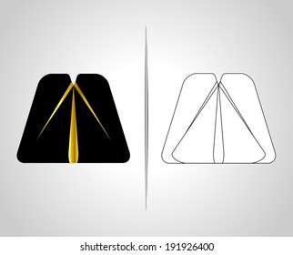 bottle and packaging set of perfume bottles vector format