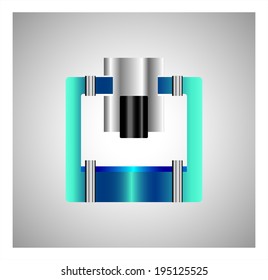 bottle and packaging set of perfume bottles vector format 