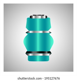 bottle and packaging set of perfume bottles vector format 
