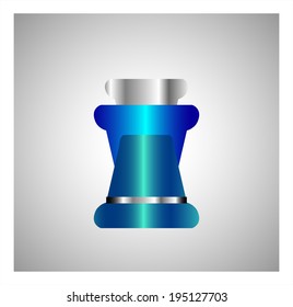 bottle and packaging set of perfume bottles vector format 