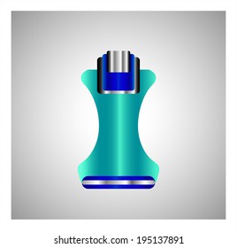 bottle and packaging set of perfume bottles vector format 