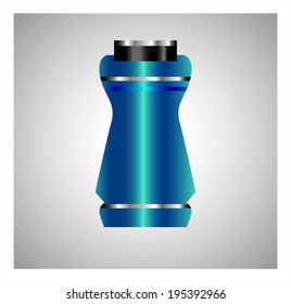 bottle and packaging set of perfume bottles vector format 