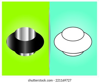bottle and packaging set of perfume bottles vector format 