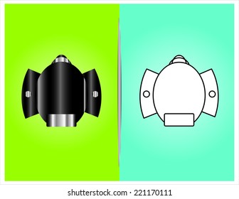 bottle and packaging set of perfume bottles vector format