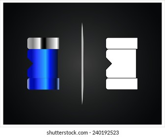 bottle and packaging set of perfume bottles vector format 